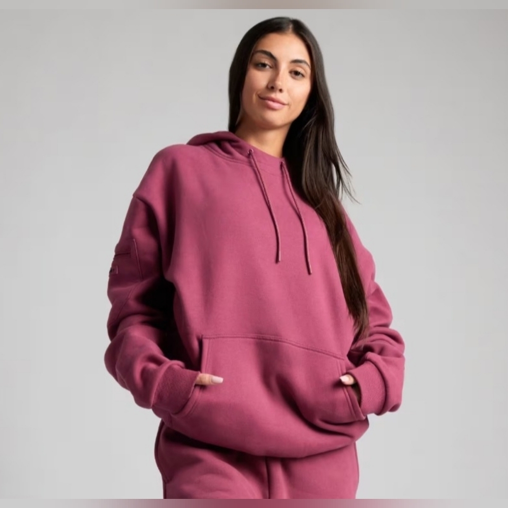 Women's Pink Hoodie - Picture 2 of 4